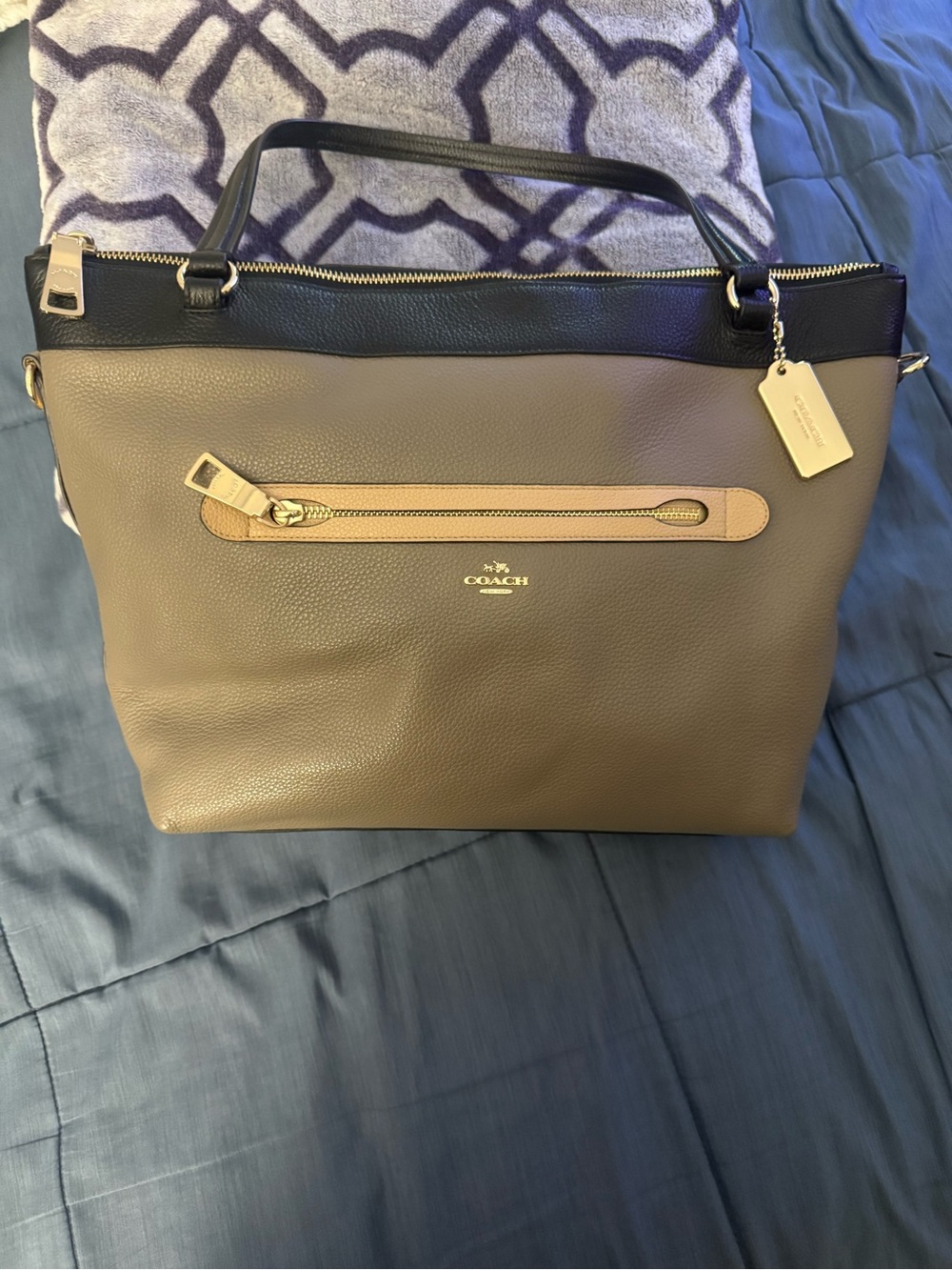 Coach Tyler Tote Handbag w/ crossbody